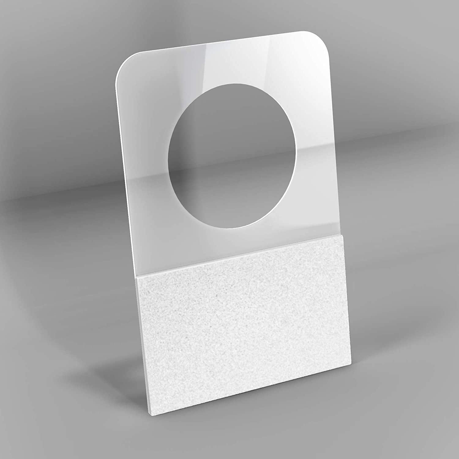 1000 Hole Hang Tags | Heavy Duty Self Adhesive Hanging Tabs | Great For Retail Displays In Business Shops | 7/8' × 1-1/4'