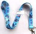 Stitches And Lilo Lanyard Keychain Charm Id Holder