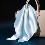 [Light Blue] SilkSilky  Scarf 002