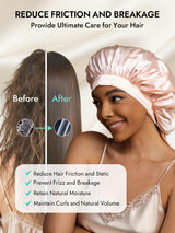 [Light Pink] SilkSilky  Sleep Cap 003