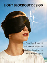 [Black] SilkSilky  Eye Mask 004