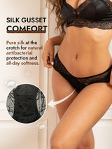 [Black] SilkSilky  Panty 004