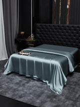 [Grayish Blue] SilkSilky  22Momme Duvet Covers 002
