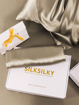 [Khaki] SilkSilky Pillowcase 005