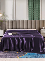 [Deep Purple] SilkSilky  22Momme Sheet 001