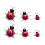 Wall Mountable Ladybugs (Set of 6)