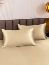 [Beige] SilkSilky  19Momme Pure Silk Pillowcase 003