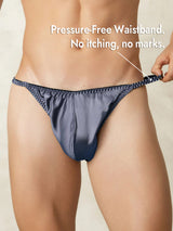 [Grayish Blue] SilkSilky  Men's Underwear 006