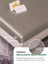 [Gray] SilkSilky  22Momme Bedding Set 004