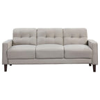 Coaster Bowen 3-Piece Sofa Set, Beige