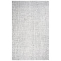 Rizzy Home Alora Decor London 8' X 10' Solid Gray/Gray/Rust/Blue Hand-Tufted Area Rug