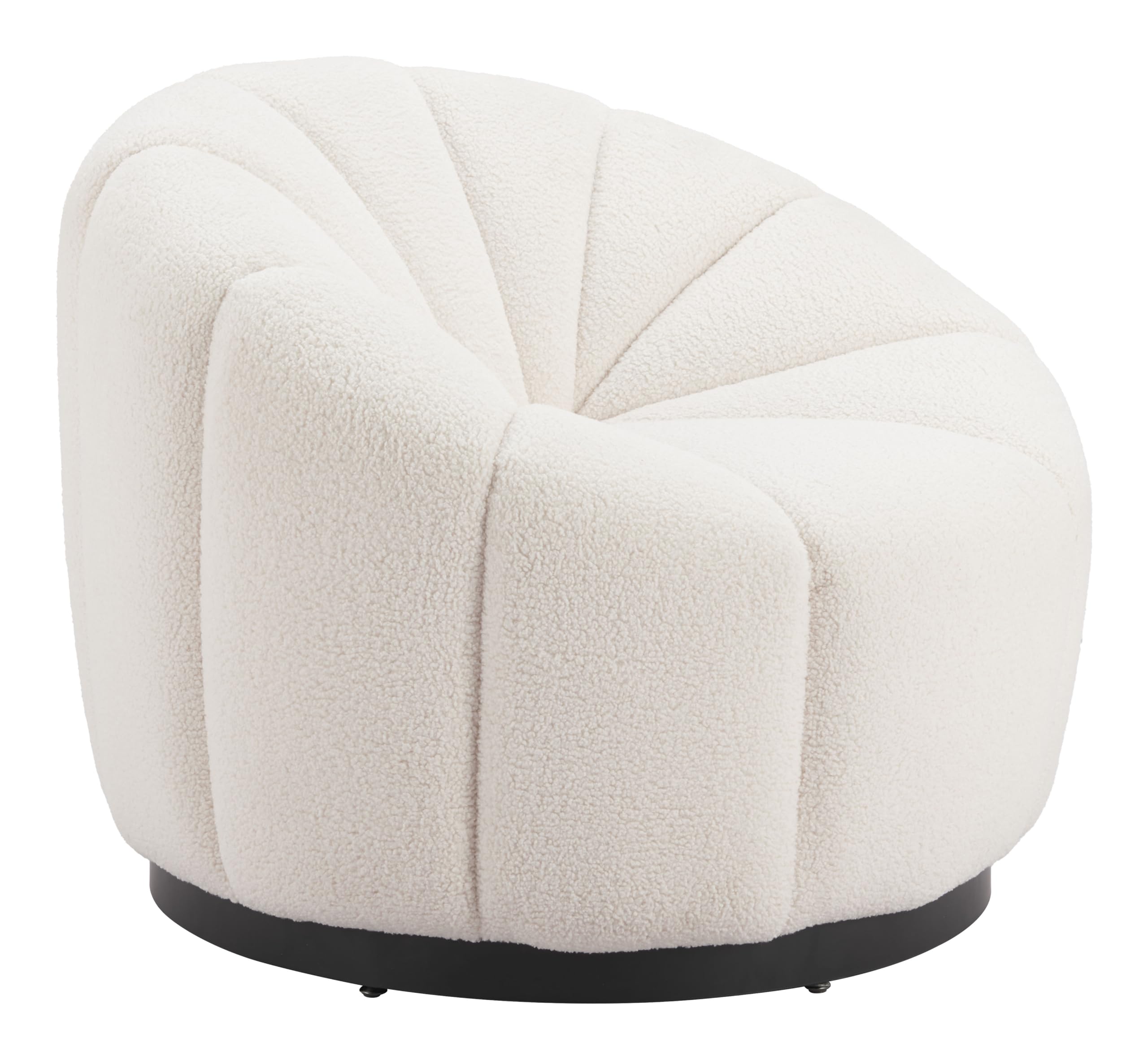 Zuo Bhutan Accent Chair Cream