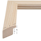 Craig Frames Contemporary, 14X18 Picture Frame, Natural