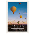 wallsthatspeak 21x30 white Picture Frame for Puzzles Posters Photos or Artwork