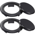 2 Sets 2 Inch Patio Table Umbrella Hole Ring And Cap Set, Standard Size Umbrella Thicker Hole Ring Plug And Cap Set Table Umbrel