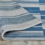 Kosas Home Boulder 60X96 Outdoor Polypropylene Fabric Area Rug In Blue