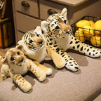 Gisqis Tiger Stuffed Animals, 19' Stuffed Tiger Animal Plush Toys Safari Cute Realistic Tiger Plush Gifts For Kids Soft Pillow