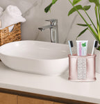 Popular Bath Sinatra Bath Shower Tooth Brush Holder Silver Modern Classic Bath Accessories Decorative Beautiful Hollywood Design