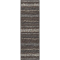 Winslow Wl4 Brown Transitional Rug Runner 2' 6" X 8'