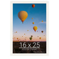 wallsthatspeak 16x25 white Picture Frame for Puzzles Posters Photos or Artwork