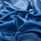Karever Blue White Gradient Comforter Set Cal King Blue Velvet Bedding Comforter Modern Plain White And Royal Blue Gradient Soft