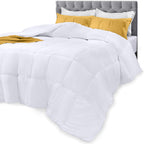 Utopia Bedding Comforters California King Size, All Season Duvet Insert, Down Alternative Box Stitched Bed Comforter With Corner