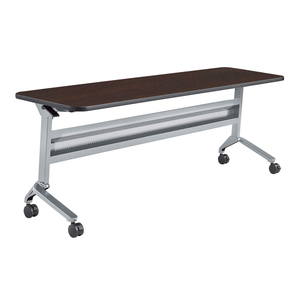 Safco Products Flip-N-Go Training Table, Silver 24"x 60"