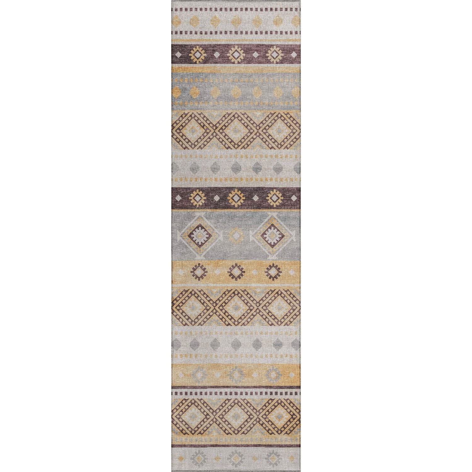 Sedona Sn12 Purple Transitional Rug Runner 2' 3" X 7 ' 6"