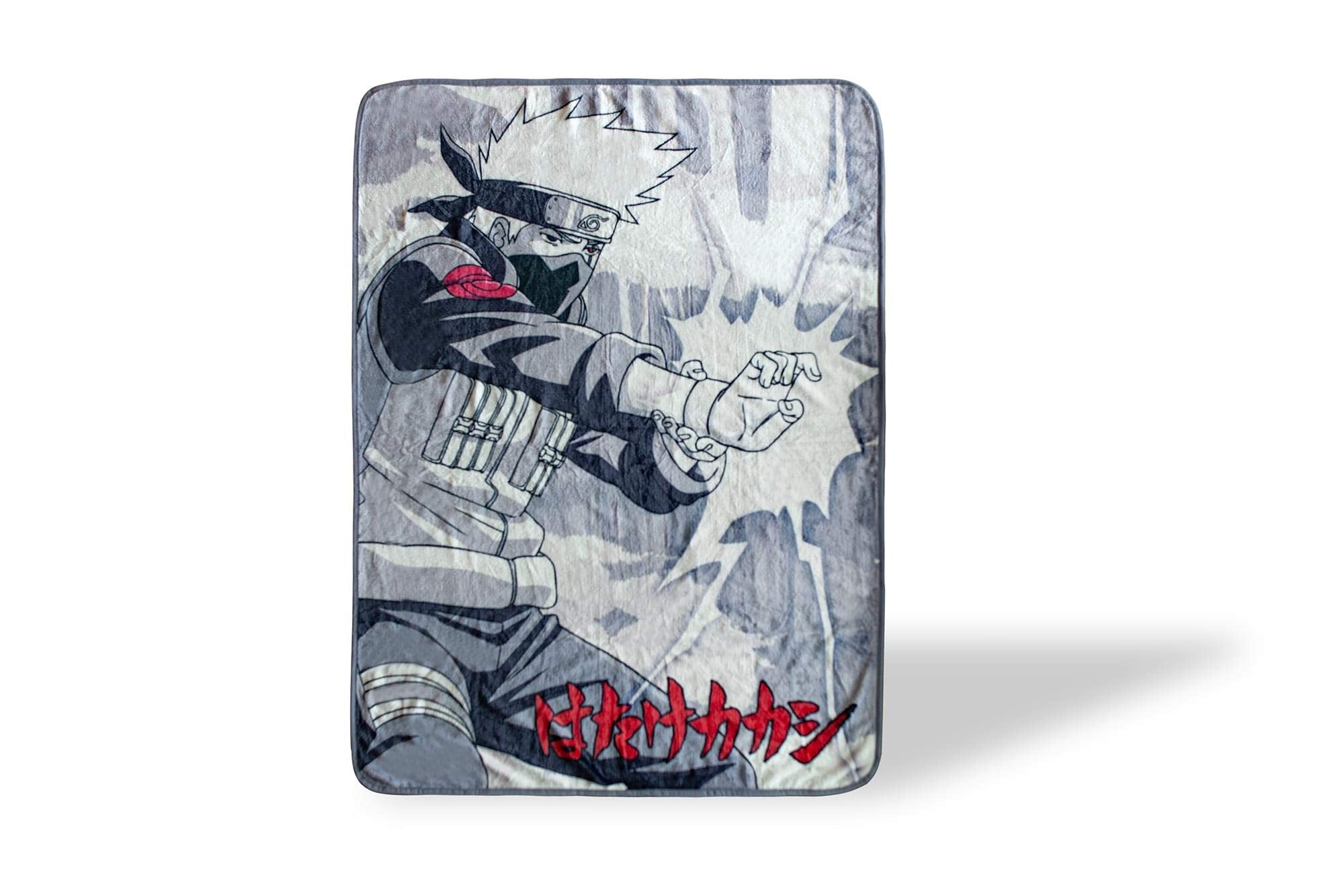Naruto Kakashi Hatake Anime Fleece Throw Blanket | Naruto Blanket Kakashi Sensei Soft Blankets And Throws | Official Naruto Thro