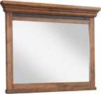 Intercon Taos Dresser with Landscape Mirror, Canyon Brown