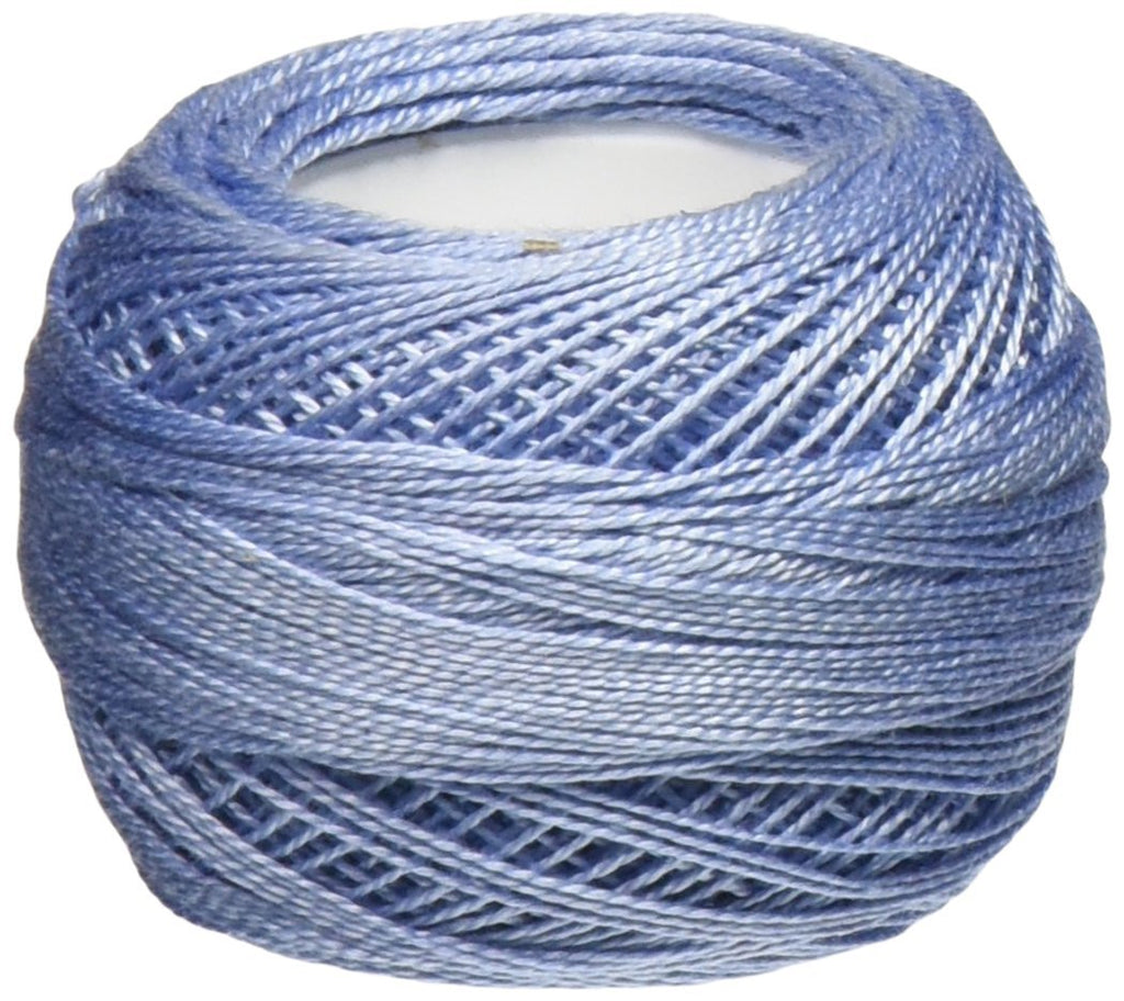DMC 116 12-794 Pearl Cotton Thread Balls, Light Cornflower Blue, Size 12