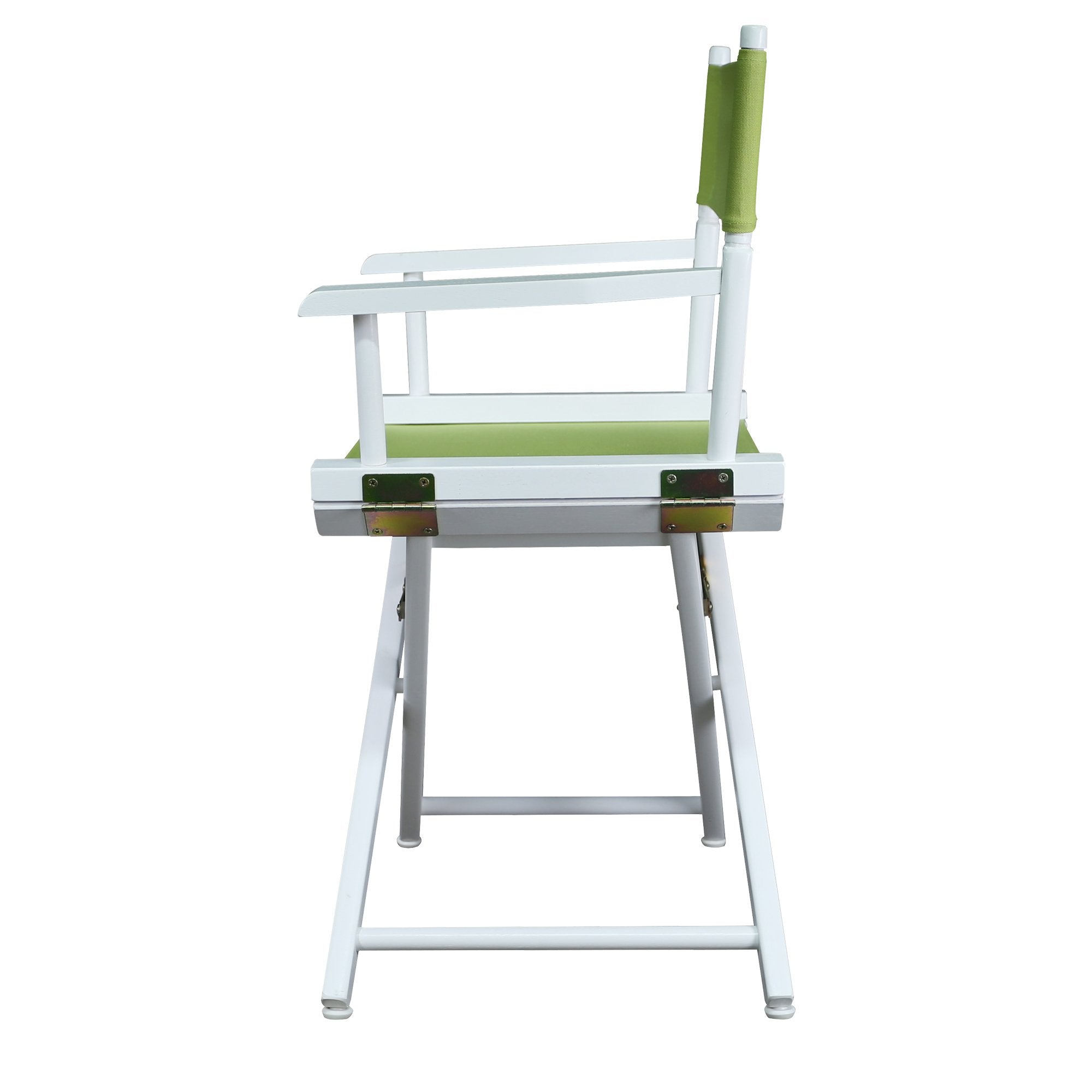 Casual Home 200-01/021-72 Director'S Chair Canvas 18" - Classic Height Whiteframe/Lime Green