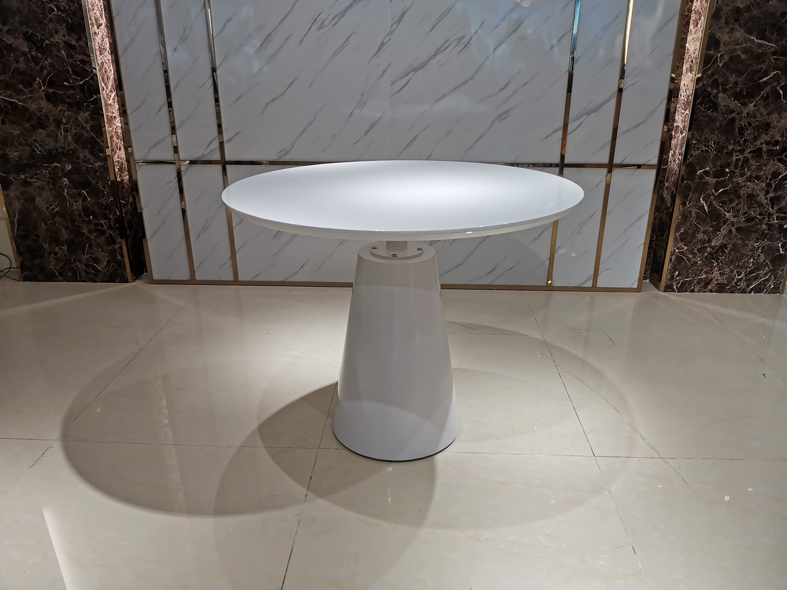Neos Modern Furniture T335WH-36 Dining Table, White