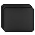 Computer Mouse Pad With Anti-Fraying Stitched Edges 3 Pack, Gaming Mouse Pad Mat With Non-Slip Rubber Base, Soft Smooth Surface