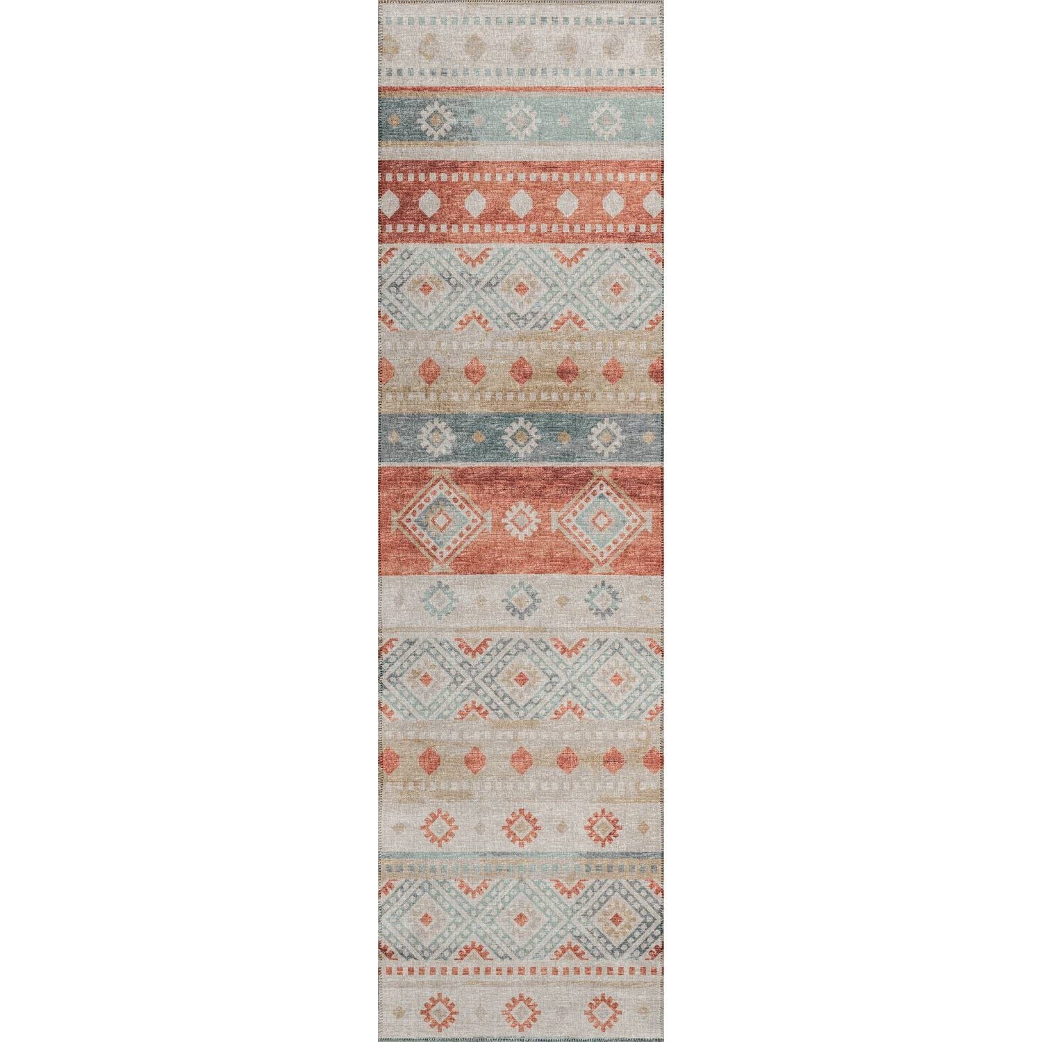 Sedona Sn12 Purple Transitional Rug Runner 2' 3" X 10'