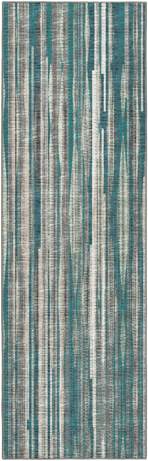 Dalyn Amador Aa1 Teal 2'6" X 10' Runner Rug Aa1Te2X10