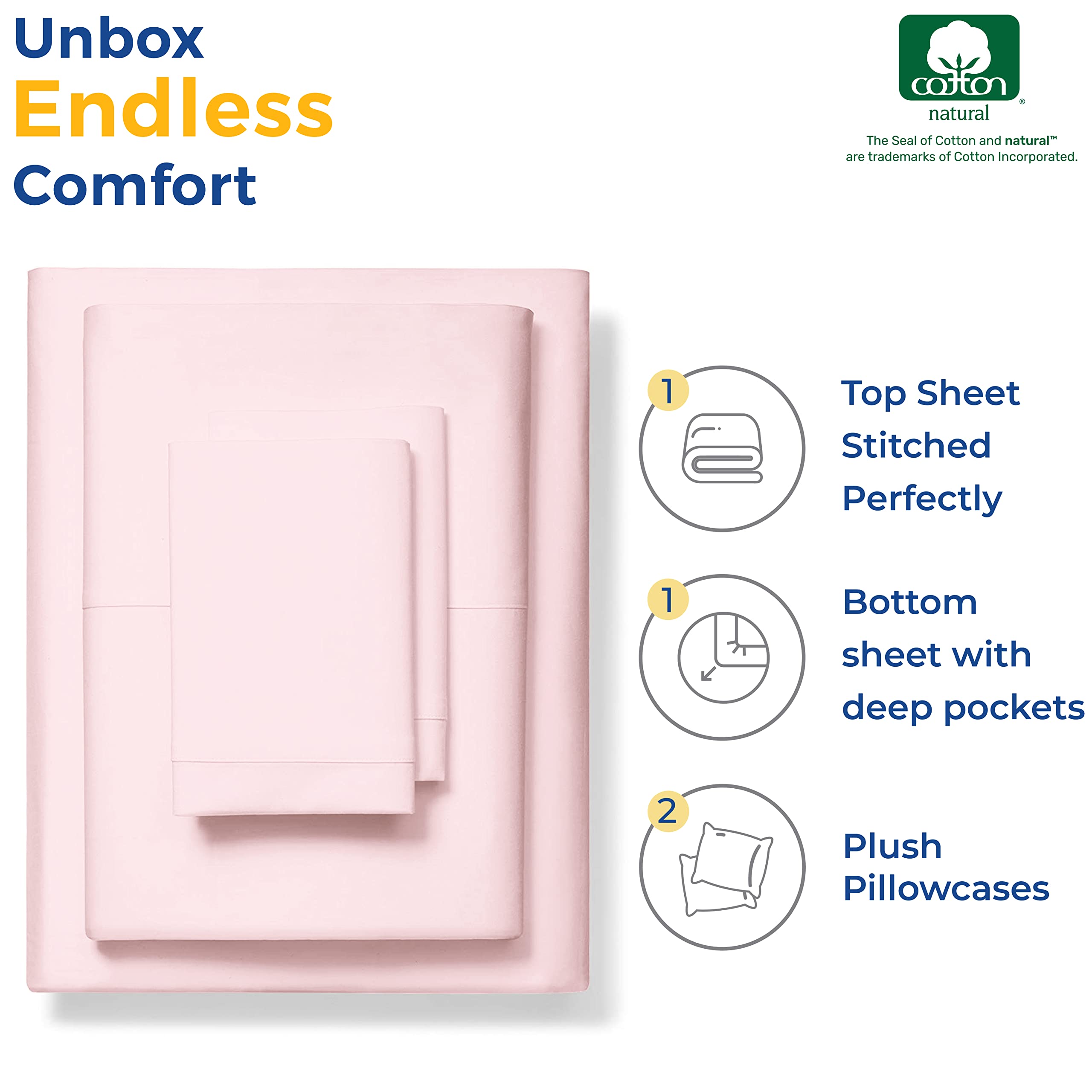 Thread Spread Twin Sheet Set - 3 Piece Set Egyptian Cotton Quality Sheets And Pillow Cases - Hotel Luxury Bed Sheets For Kids & Adults In Red Color - Deep Pocket - Soft Breathable & Cooling Sheets