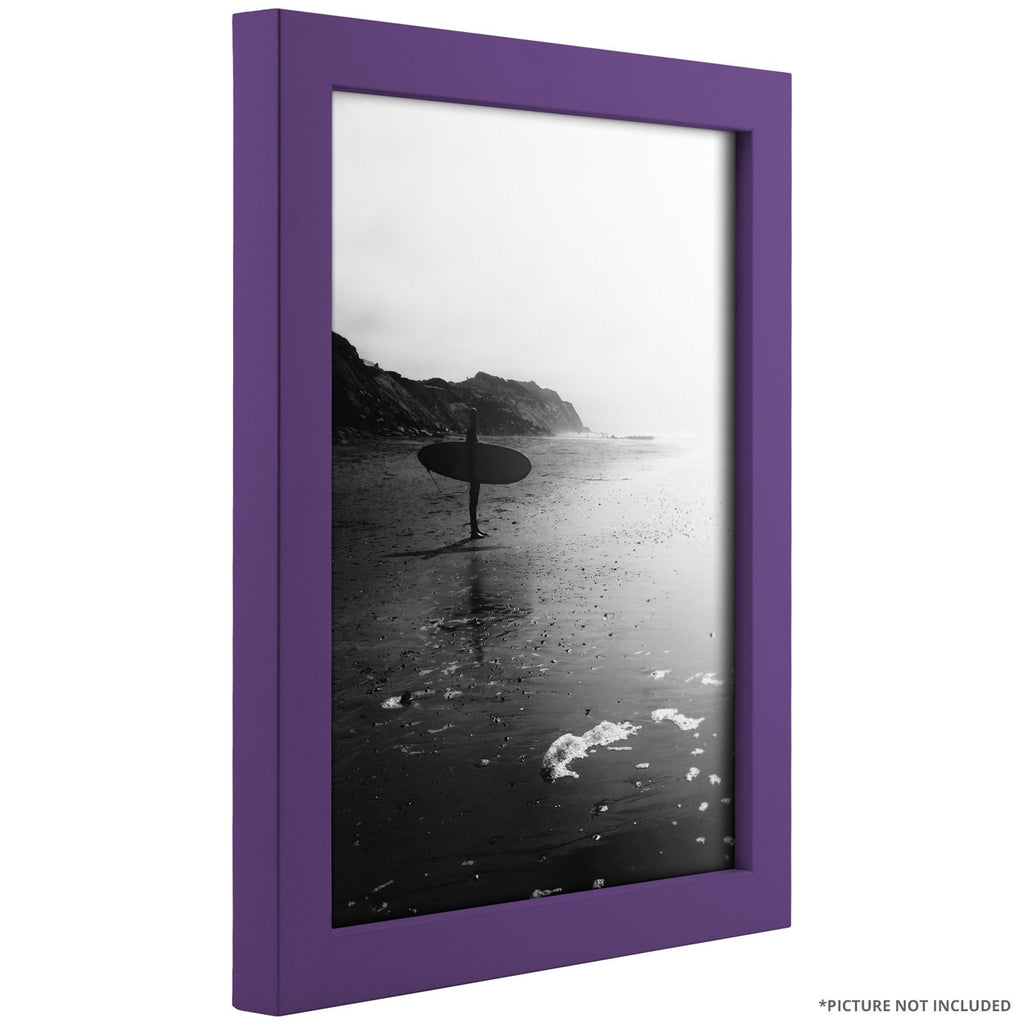 Craig Frames Confetti, Modern Purple Picture Frame, 10 X 13 Inch