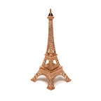 Allgala Eiffel Tower Statue Decor Alloy Metal, And Size (07'', Rose Gold)