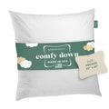 28X28 Decorative Throw Pillow Insert, Down And Feathers Fill, 100% Cotton Cover 233 Thread Count, Square Pillow Insert - Made In