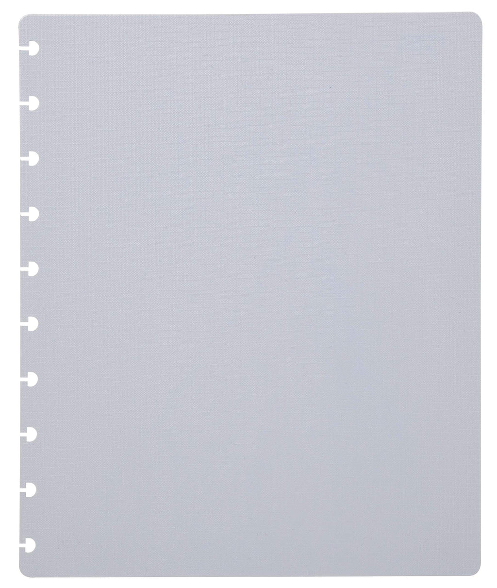 Talia Discbound Notebooks, Planner, Customizable, (Cool Grey, Junior (5.5In X 8.5In))
