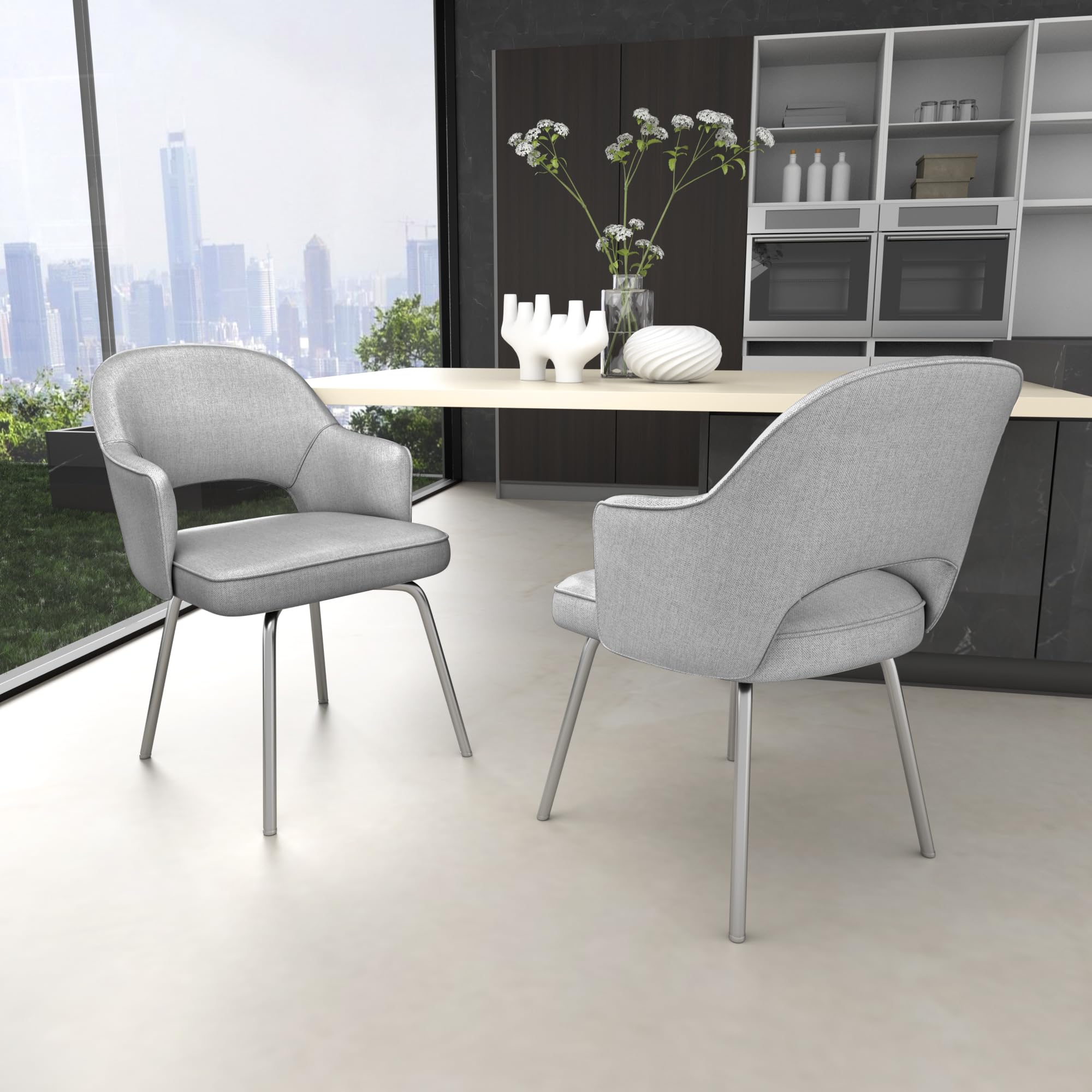Boss Office Products Guest Chair, Granite
