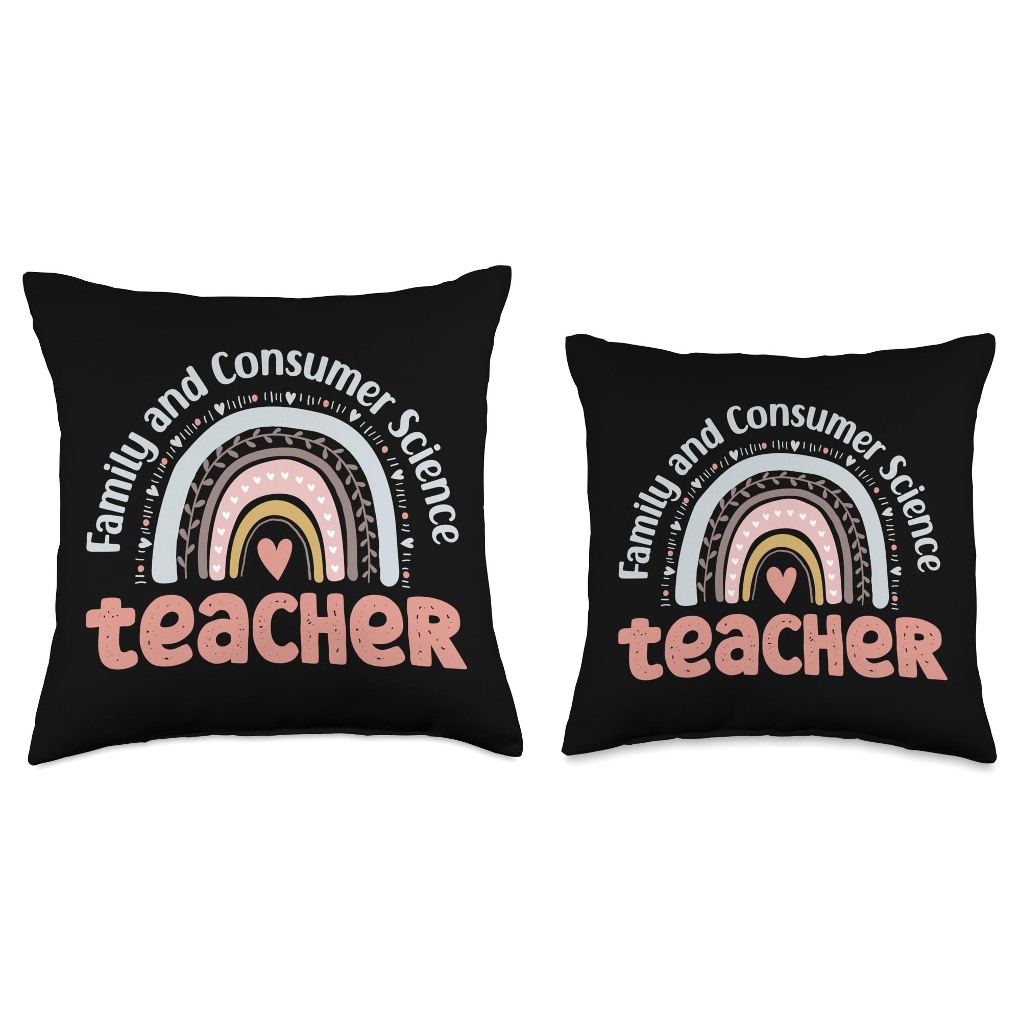 Family And Consumer Science Teacher Back To School Teach Throw Pillow