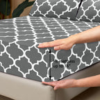 Mejoroom Full Bed Sheet Set - Super Soft Brushed Microfiber 1800 Thread Count Full Sheets With 16 Inch Deep Pocket - Wrinkle Fre