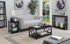 Convenience Concepts Ring End Table, Black