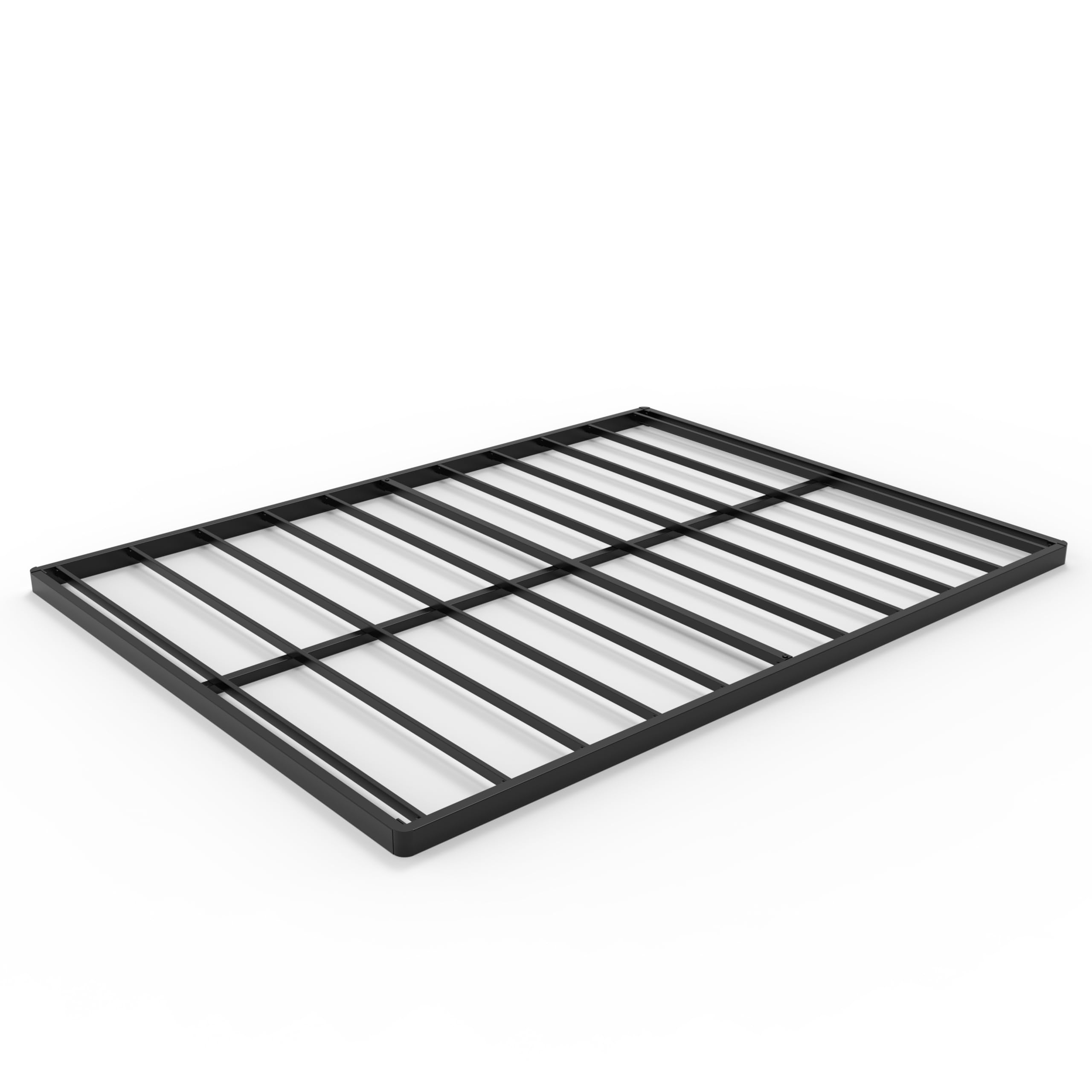 Upcanso Box Spring For Queen Bed Bed Base 2 Inch, Low Profile Metal Queen Box Spring Bunkie Board 2 Inch, 3000 Lbs Max Weight Capacity Mattress Foundation, Noise-Free, Easy Assembly