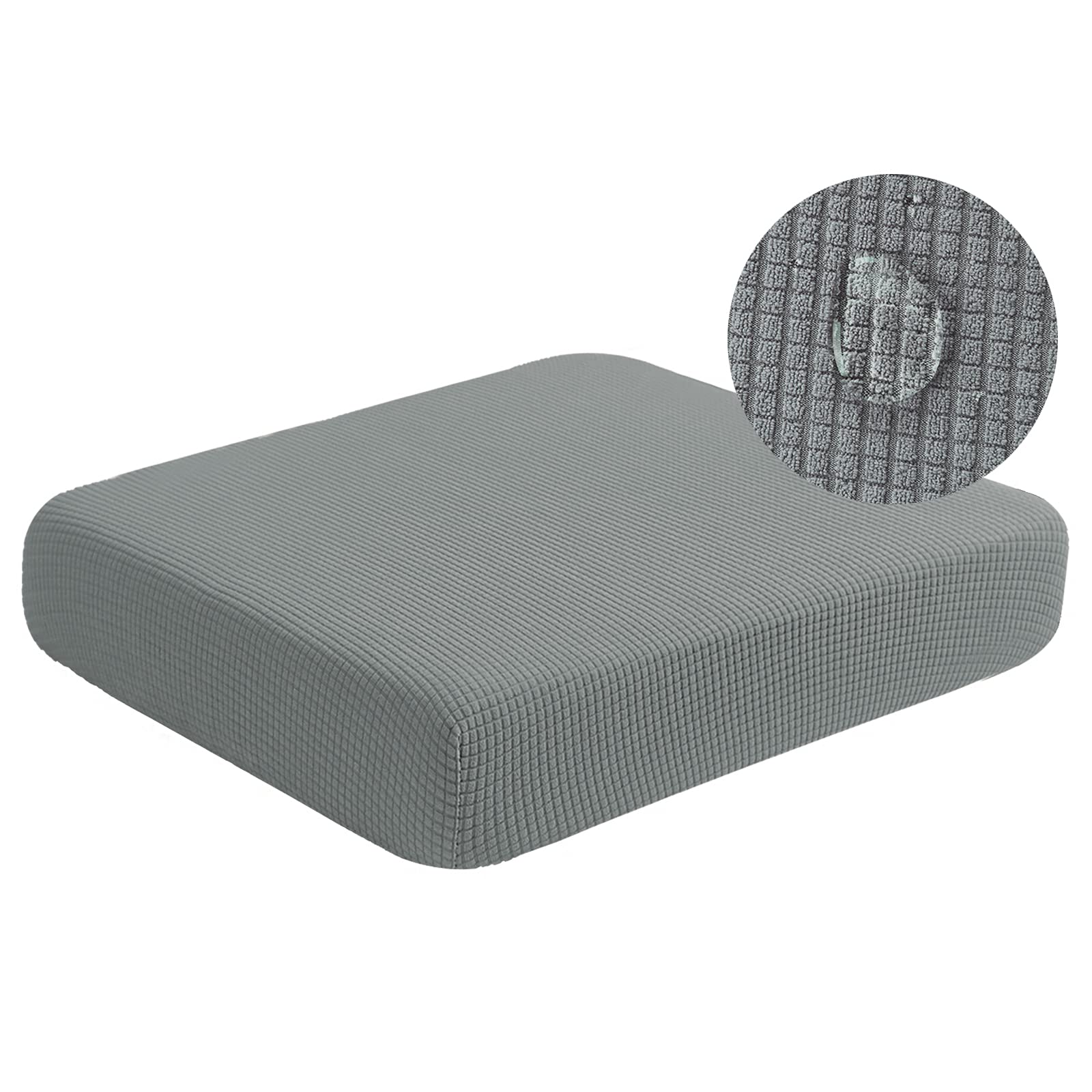 Nc Home Water Repellent Couch Seat Cushion Covers, Stretch Sofa Cushion Protector Couch Cover For Camper Loveseat Cushion With E