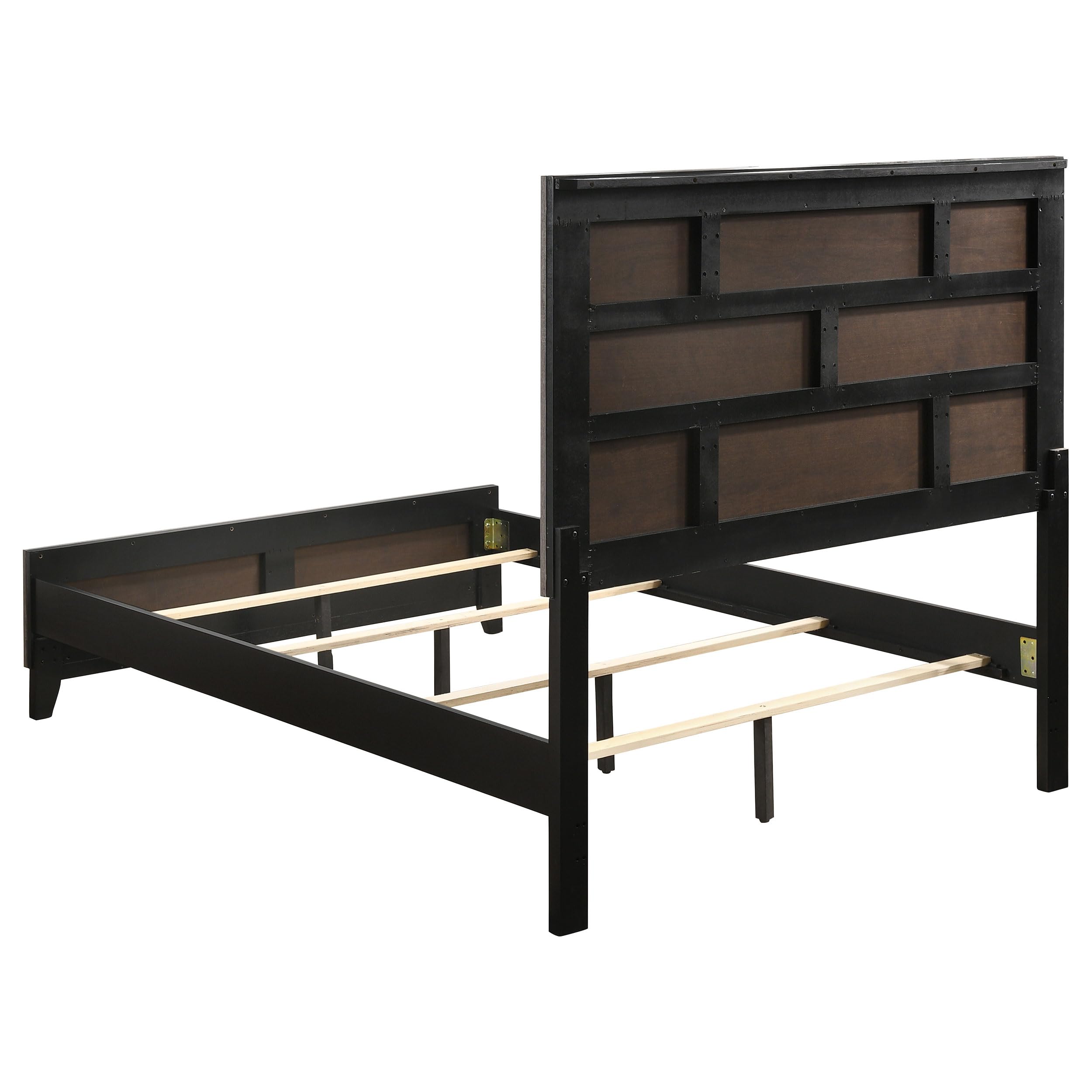 Coaster Home Furnishings Watson Transitional Wood Queen Size Panel Bed Frame 57-inch Headboard Grey Oak 212421Q