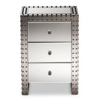 Baxton Studio Nightstand, Medium