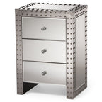 Baxton Studio Nightstand, Medium